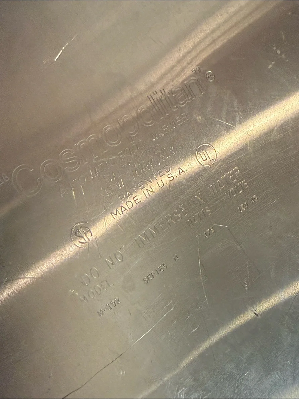 Vintage Mid-Century-by Salton-Food Warming tray-large